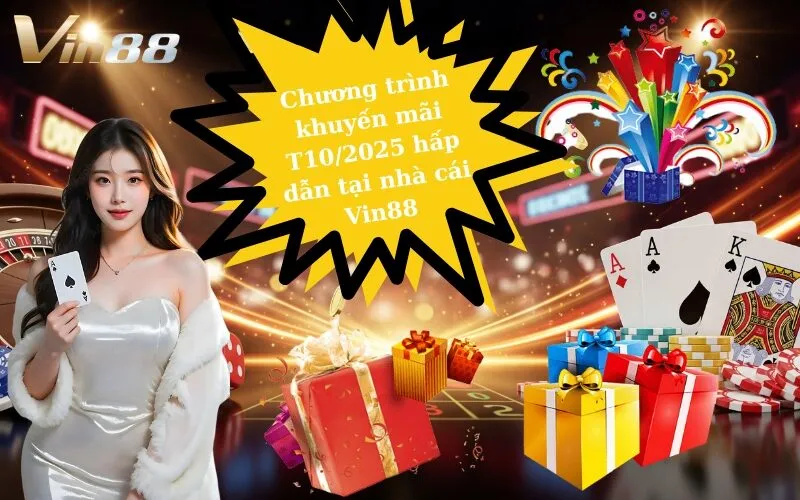Chương trình khuyến mãi T102025 hấp dẫn tại nhà cái Vin88